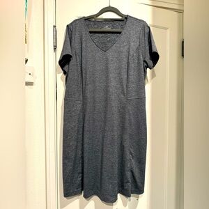 Fitted Simple Dress With Pockets